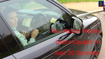 Two Mobile Phone Users Caught in 30 Seconds - 2 x £200 & 2 x £200 - Fatal Four - Hyde Park