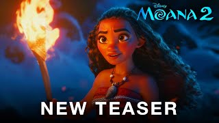 MOANA 2 (2024) TEASER | Disney Animation Sequel | First Look Story, & Character Announcement