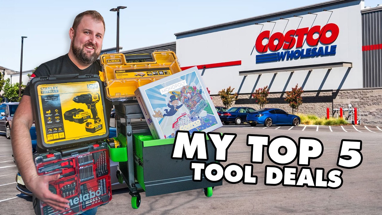 I Walked into Costco and Bought All THE BEST TOOLS!