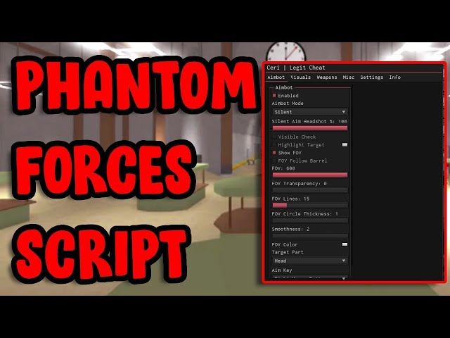 NEW!* Phantom Forces Script, Aimbot, Esp, AND MORE!