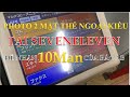 Coppy 2 mặt thẻ ngoại kiều ở Combini làm thủ tục nhận 10man