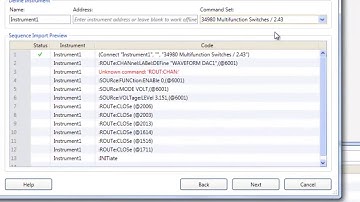 Using Command Expert Software w/ Keysight 34980A Switch/Measure Unit