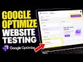 How to use Google Optimize for Website Testing - Quick Tutorial