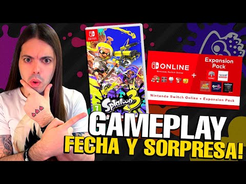 ¡BOMBAZO! ???? ¡SPLATOON 3 ya TIENE FECHA y REACCIONAMOS a GAMEPLAY + SORPRESA en el SWITCH ONLINE!