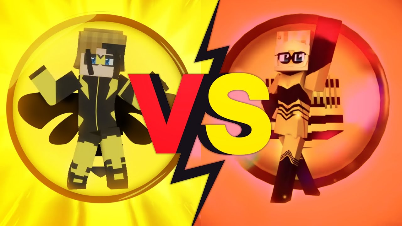 New VESPERIA vs QUEEN BEE Transformation 🐞 Miraculous Ladybug [Minecraft Animation]