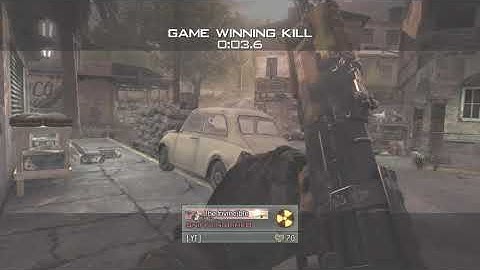 MW2 - AK-47 / M1014 Game Winning Kills On Rundown [2020]