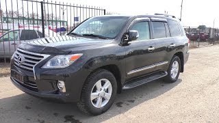 2014 Lexus LX570 5.7L 367HP 3UR-FE URJ201. Start Up, Engine, and In Depth Tour.