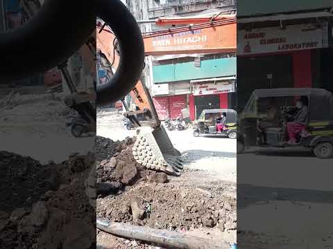 Backhoe work and