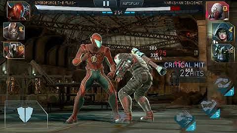 Injustice 2 mobile speedforce flash and grodd infinity combo