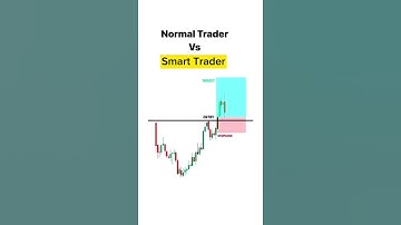 Normal Trader 🆚 Smart Trader 📈📊#stockmarket #investment #trading #chartpatterns #banknifty #nifty50