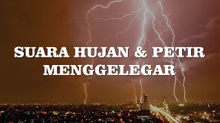 3 jam relaksasi suara hujan dan petir untuk tidur