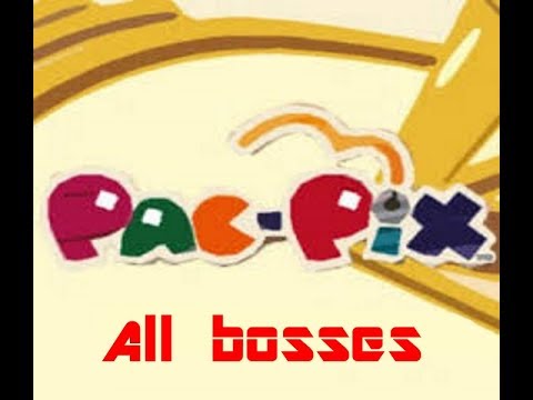 Pac-Pix: All Bosses