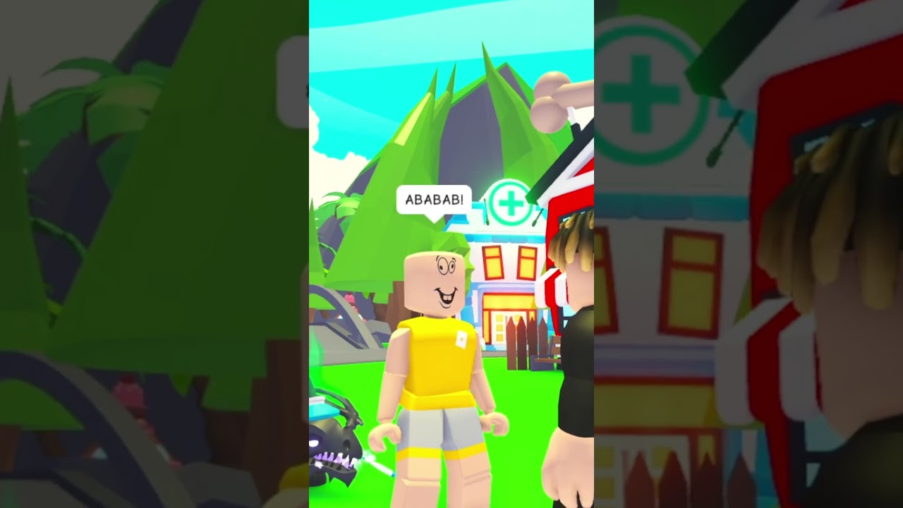 When a SCAMMER meets MR ABABABA In Adopt Me 😂😂 