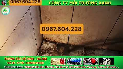 Thông Tắc Cống Tại An Dương Vương 0967.604.228 Chuyên Nghiệp