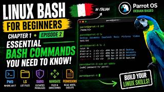 Linux Bash Tutorial for Beginners | Chapter 1 Episode 2 | pwd ls sudo & File Navigation