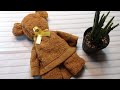 ทำตุ๊กตาจากผ้าขนหนู​ | Make a doll from a towel