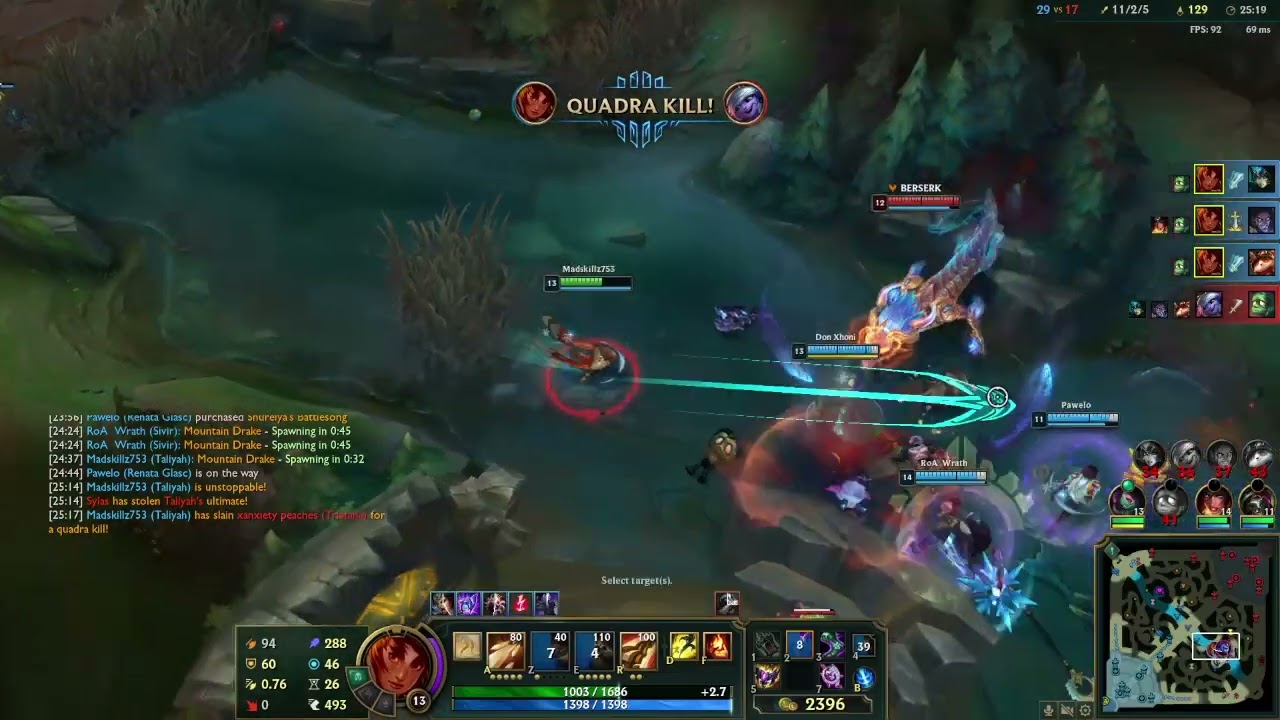 The Taliyah buff feels great