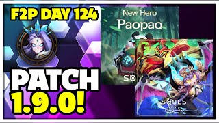 Meet Kung Fu Panda’s Paopao Kapaw! Patch 1.9.0 is coming! l F2P Day 124 — Souls • Habby screenshot 4