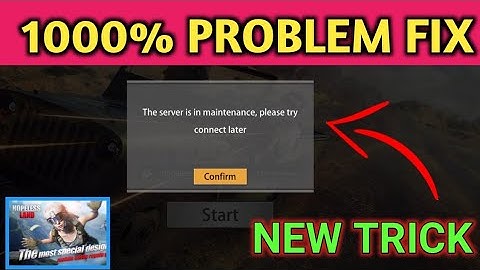 #HOPELESS LAND 🔥SERVER MAINTENANCE PROBLEM SLOVED,FIX , ByBy Enemy