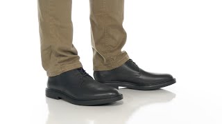 BOSS Larry Lace-Up Leather Derby Shoes SKU: 9873491 - YouTube display picture 3