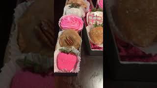 Paper mache letter treat box