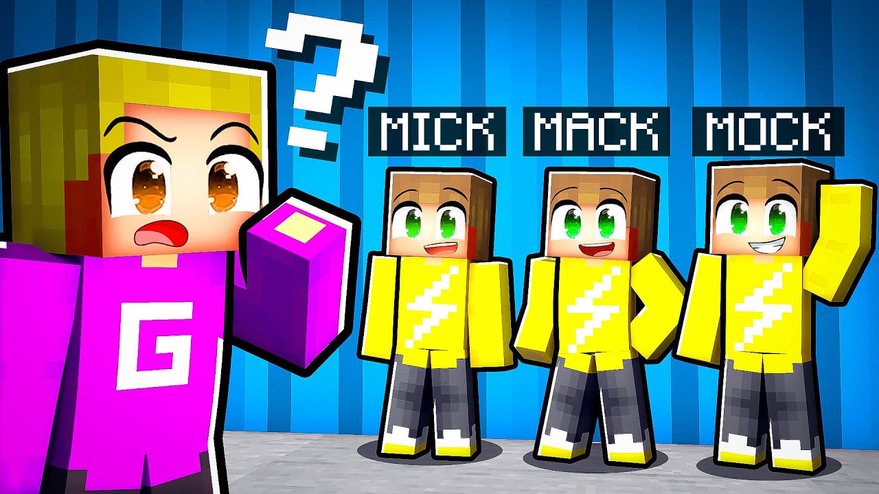 Raad De ECHTE MICK In Minecraft! (Survival) 🤔