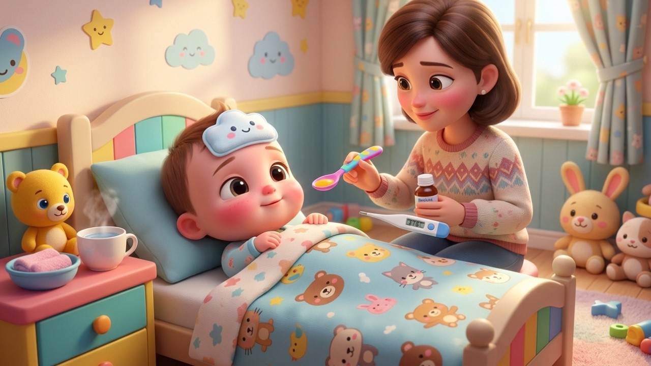 Healthy Habits Songs for Kids | Sick Song, No No | Nursery Rhymes