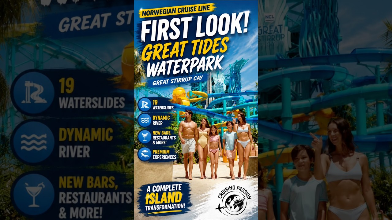 This Isn’t Just Another Cruise Water Park… #cruise#norwegiancruiseline#shorts @norwegiancruiseline