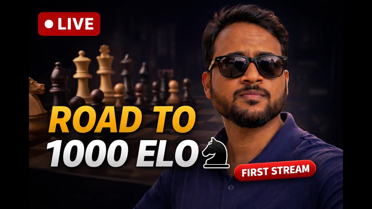 First Chess Live ♟️ | Road to 1000 ELO - YouTube