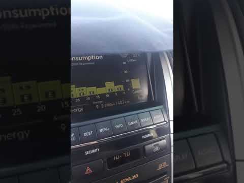 Норма расхода топлива лексус rx350