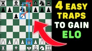 4 Best Chess Traps | Chess Tricks to WIN FAST - Strategies & Ideas screenshot 5