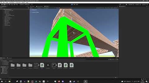 Unity - Placing blocks on rotated structures