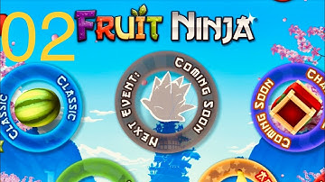 Fruit Ninja  - Gameplay Walkthrough Part 2 - Arcade (iOS, Android)