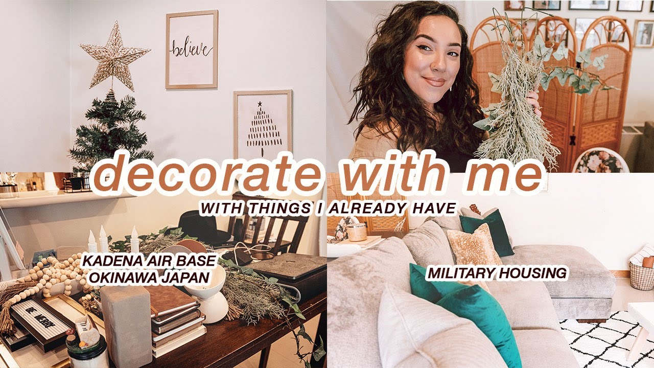 DECORATING WITH THINGS I ALREADY HAVE TAKING DOWN CHRISTMAS DECOR