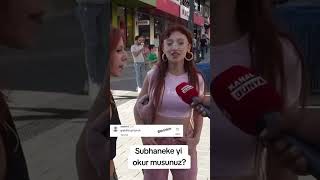 Subhaneke Okuyan Kıza Gelen Yorumlar