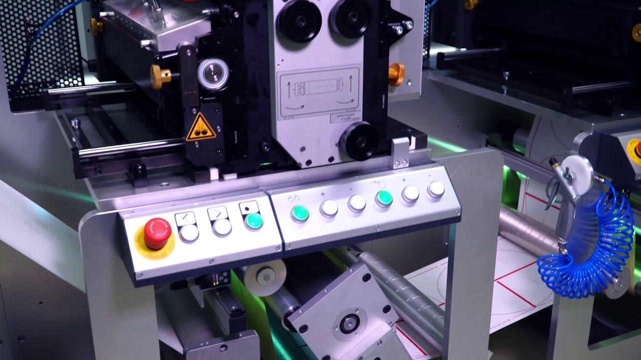 ROTOCONTROL DT440 for Digital Label Finishing with Cold Foil, Lamination, and Semi-rotary Die Cutter