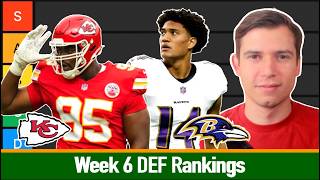 Information Week 6 Fantasy Defense Rankings | 2026 Fantasy Football Update