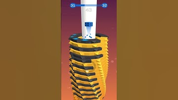 Stack Ball - Blast through platforms ! Walkthrough Levels 31 #shorts