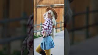 What I think Applejack would look like - My little pony cosplay 🍎✨🤠 #mylittlepony