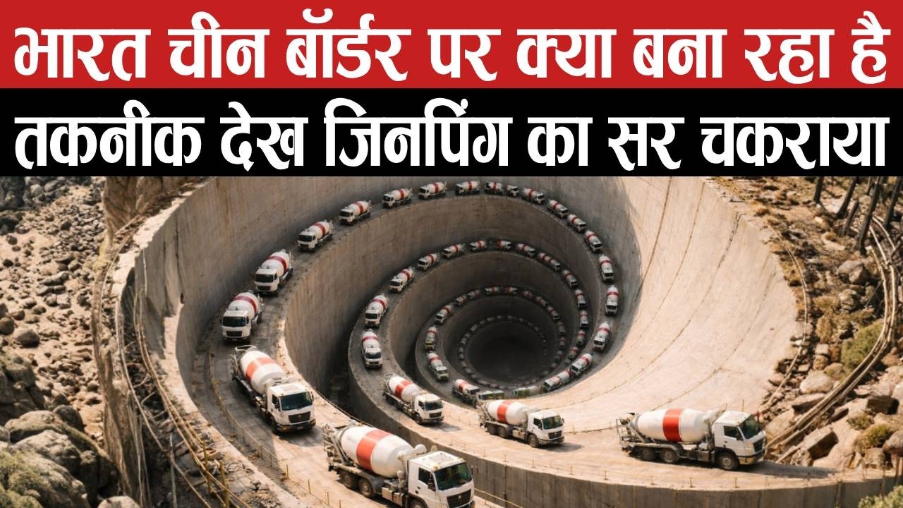 भारत चीन बॉर्डर पर क्या बना रहा है,तकनीक देख जिनपिंग का सर चकराया | India's Development China Border