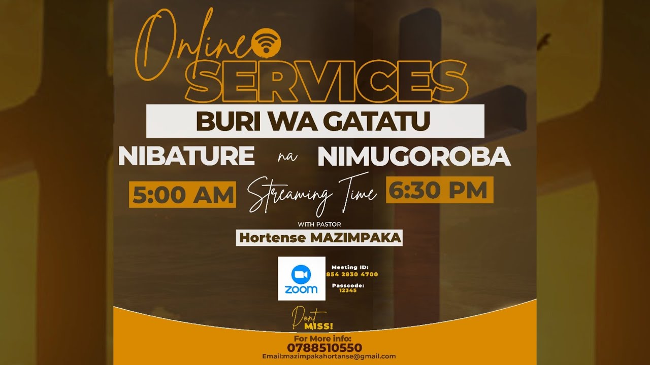 Kuba uw'umumaro nicyo waremewe @Serge sangwa