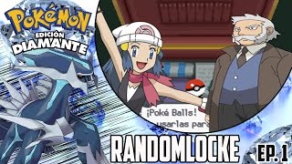 Pokémon Diamante Randomlocke || Ep.1 || Comenzamos! Mucho flow!