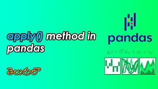 apply() Method in Pandas | Pandas Tutorials | Data Science | WonkyCode | Telugu