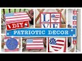*MUST SEE* Patriotic Decor DIY's | *Easy* 4th of July Craft Ideas 2024