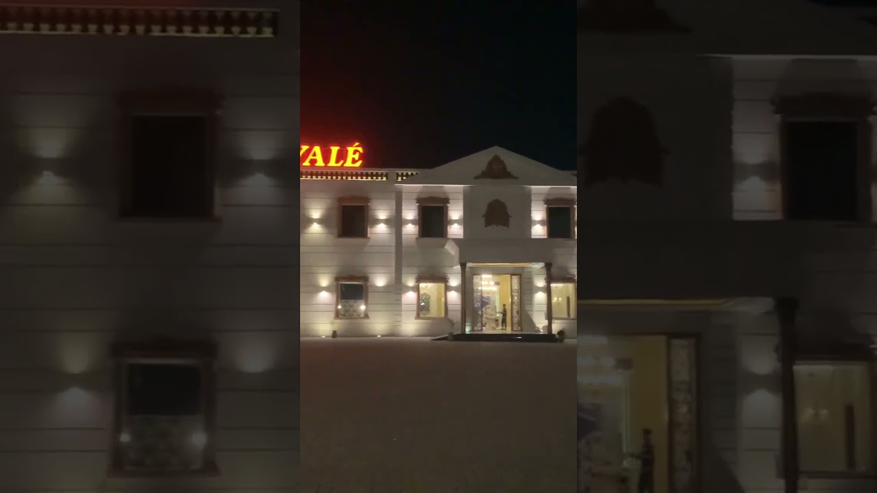 Pakistani Marriage hall from out side