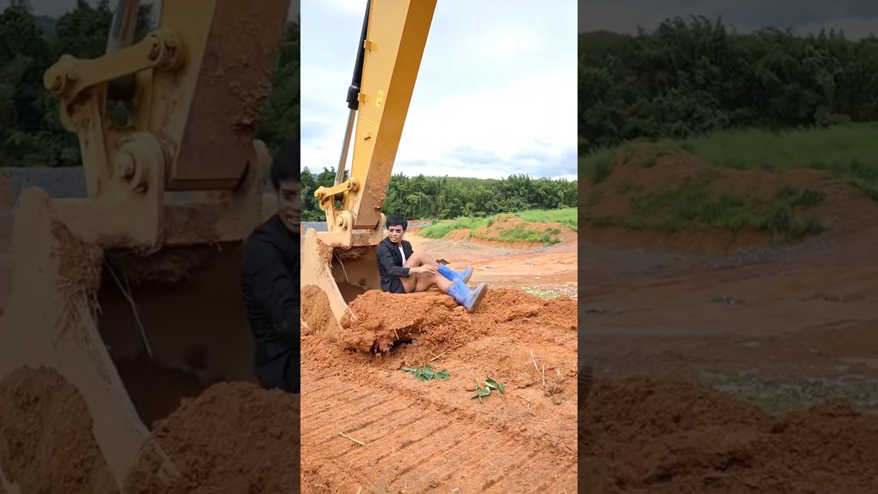 escavator #shortvideo #funny #escavator