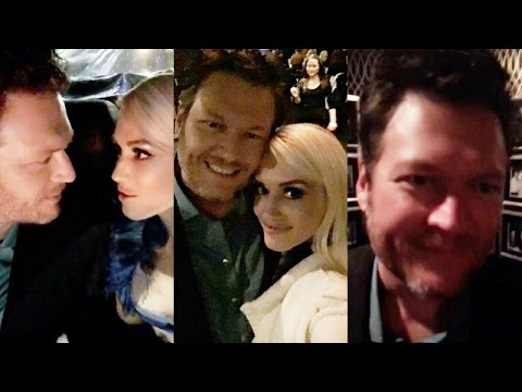 Gwen Stefani With Blake Shelton At People S Choice Awards