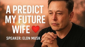 Ai Predict My Future Wife Speaker: Elon Musk**