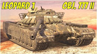 : Obj. 777 II & Leopard 1  WoT Blitz