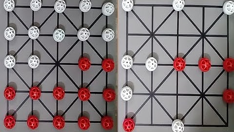 12 beads village style game  || 2 player mind game || learn to play